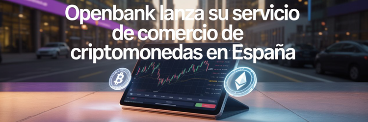 Openbank, de Santander, estrena el comercio de criptomonedas para clientes españoles