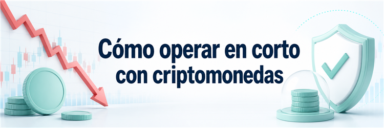 Operar en corto con criptomonedas: guía visual 2026