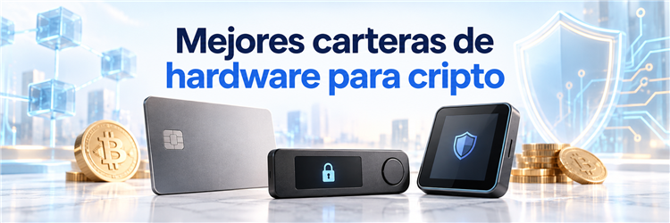 Selección de las mejores carteras de hardware para proteger criptoactivos desde España