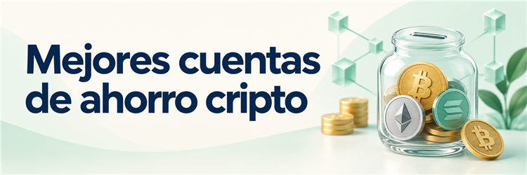 Mejores cuentas de ahorro cripto con monedas digitales en un recipiente transparente