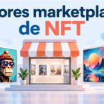 Galería digital y wallet para comparar marketplaces de NFT en España